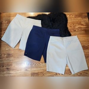 Set of 3 - Plus Size Bermuda Shorts Women's Size 16 Regular